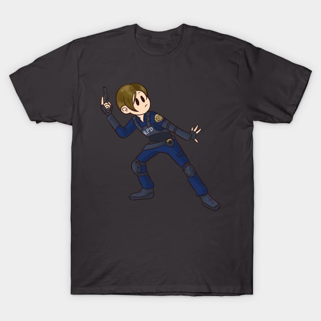 Tiny Leon Kennedy T-Shirt by ImaginativeJoy